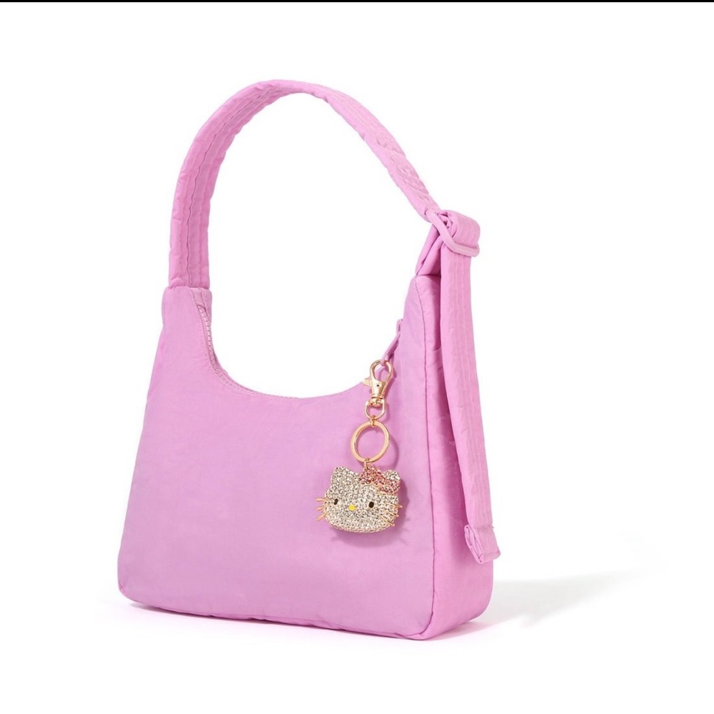 Sanrio Hello Kitty Pave Face Keychain - Travel, Bag Charm Accessories - Picture 2 of 7